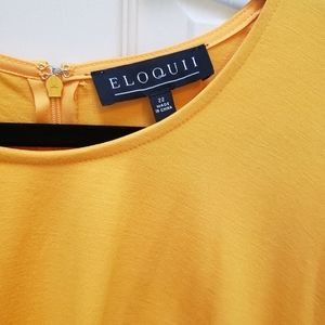 Eloquii NWOT Peplum Top